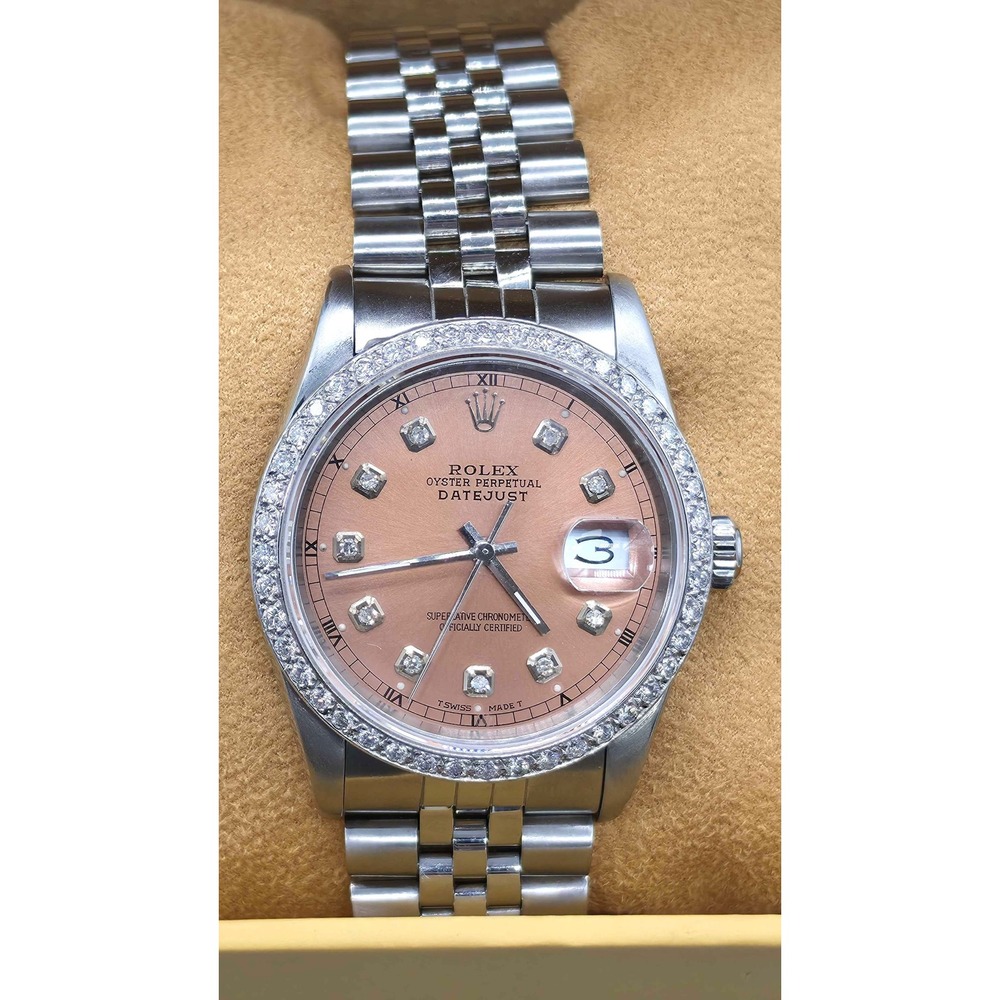 Rolex 16234 Stainless Oyster Perpetual Datejust - 36mm Watch (GNH024621)